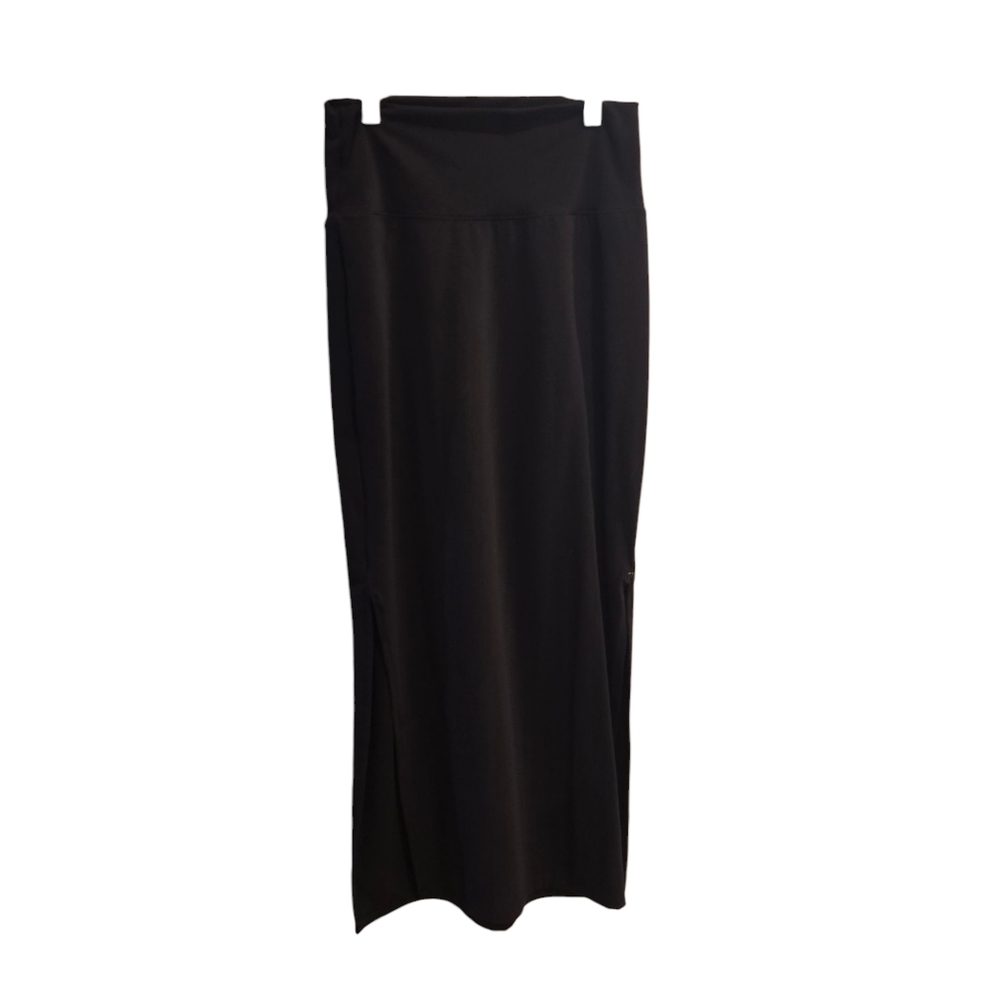 💜 BUFFBUNNY Bodycon Midi Skirt with Slit Medium